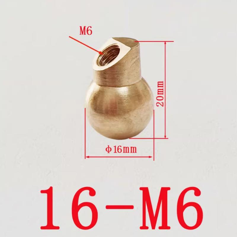 Hot Sale 1pcs Brass CNC Machine Tool Oblique Spray Brass Ball Coolant Nozzle Tool Holder Ball Joint Nozzle Accessories