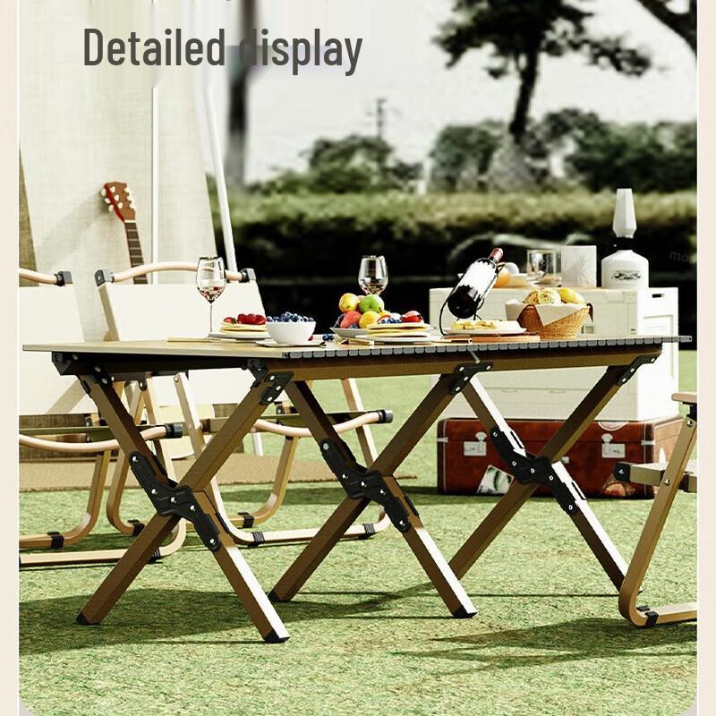 Outdoor Folding Camping Roll-Up Table