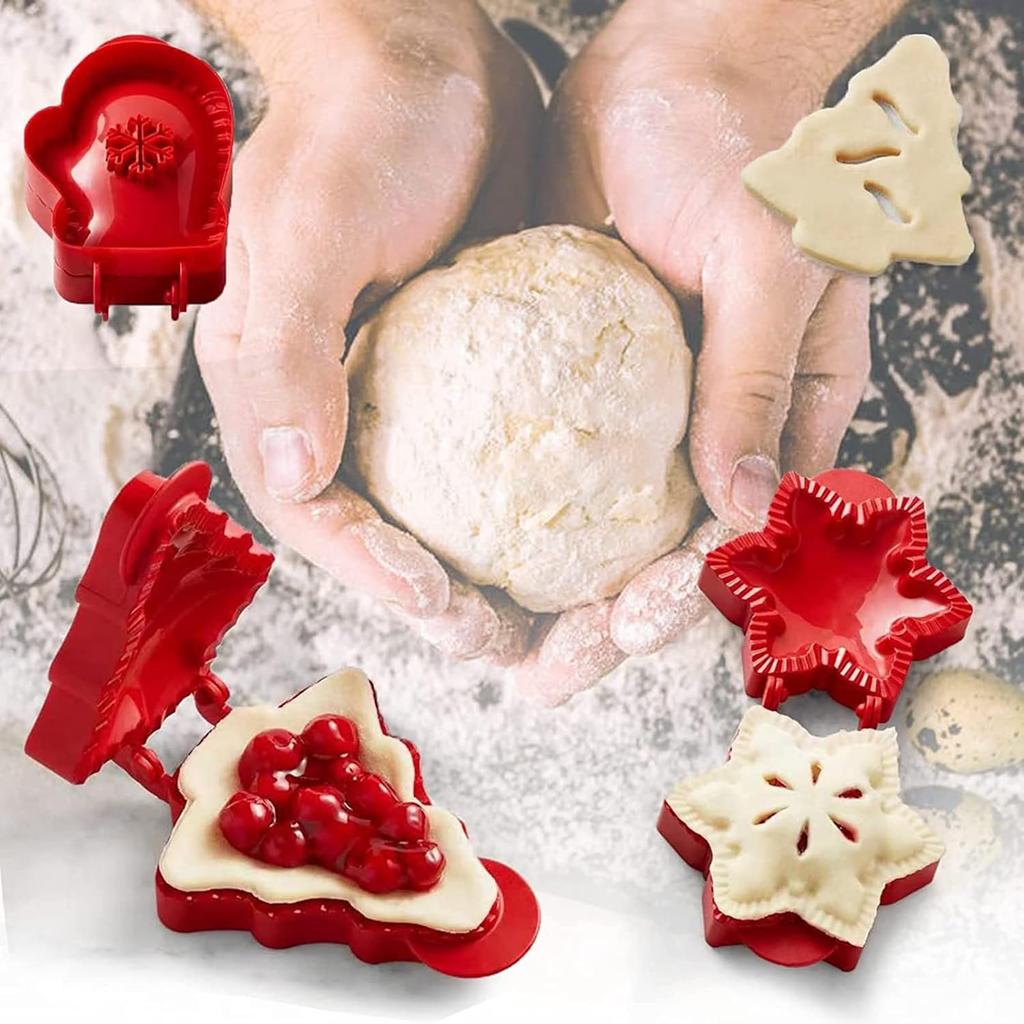 Classic Mini Hand Pie Molds, Pocket Pie Press, Dough Pocket Pie Presser Molds, One Press Autumn Cottage Pie Set, Party Potluck Hand Pie Pan Molds Set