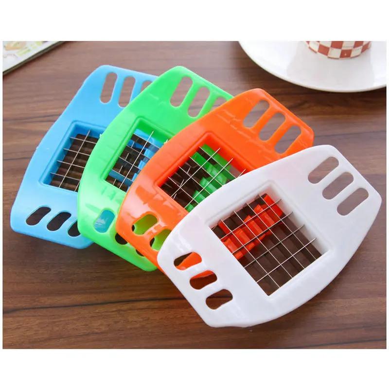 French Fries Maker Potato Cutter Vegetable Potato Slicer Cutter Chopper Chips Making Tool Potato Cutting Tool Kitchen Gadgets