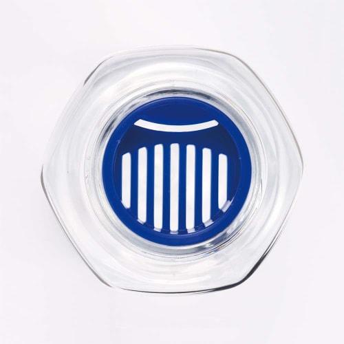 Skater Пластиковая бутылка для воды с шестигранным корпусом, удобно держать в руке, 350 мл, дизайн «выдув-выдув», для взрослых и детей, для питья непосредственно из горлышка, прозрачная, с дизайном Snoopy, легкая