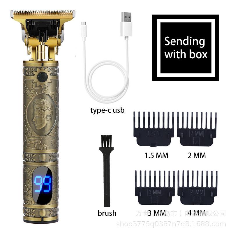 2021 USB электрическая машинка для стрижки волос перезаряжаемая бритва триммер для бороды профессиональная мужская машина для стрижки волос Парикмахерская стрижка бороды