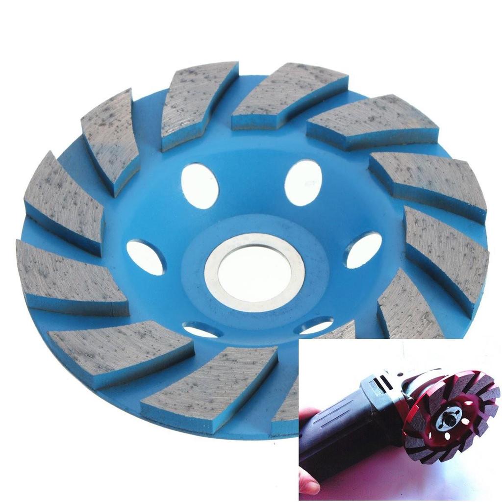 4'' 100mm 6 Hole Diamond Grinding Grinder Wheel Disc Masonry Stone Tool Grinder Hardware Parts WGIL1876a
