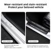 CRG1 1/4/5Pcs Car Door Sill Protector Strip Anti-Scratch Sticker Hubcap For Mercedes Benz AMG GLC GLE CLA GLB GLK W204 W205 W206 W211