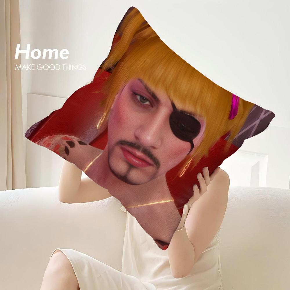 Love GGoro Majima YYakuza Pillow Case Sofa Decorative Home Doublesided Print Plush Square Throw Pillow Covers Cushion Decor