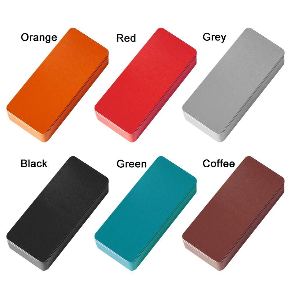 Small Organizer Metal Rectangular Empty Container Storage Box Tin Boxes Tea Packaging