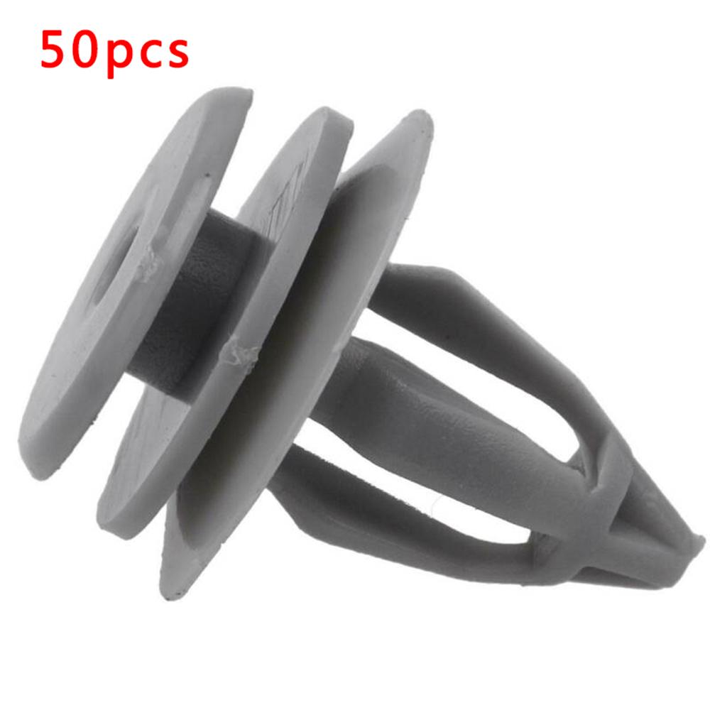 Высококачественные новые фиксированные молдинги-зажимы 50 шт. Зажимы для крепления зажимов для BMW E46 E90 E36 E60 E63 Фиксаторы 51418224781