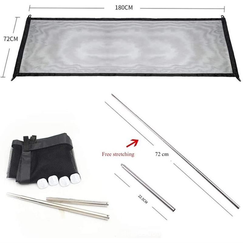 Портативные ограждения для домашних животных, складные дышащие сетчатые ворота для собак, разделение домашних животных