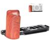 WEPOTO Hand Grip for Fujifilm X100V Red Sandalwood - Metal,