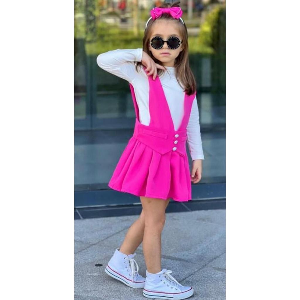 Блузка с длинным рукавом для девочек, комплект из 3 предметов, 9069