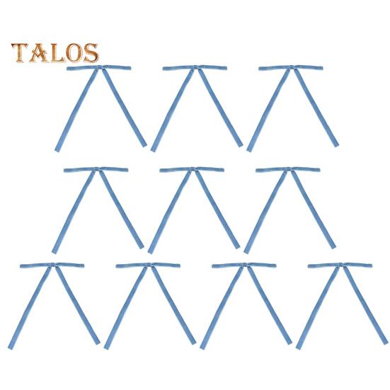 10 шт. бархатных рождественских бантов, винтажная рождественская елка, бархатные ленты, банты, декор для поделок, подарочная упаковка, аксессуары для волос