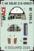 Eduard Space Interior 3D Decal Parts Set Hobby Plastic Model Decal EDU3DL48210 1/48 Bf109E-3 с травлением (для Босса) (Самолет)