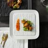 Квадратная керамическая обеденная тарелка Тарелка для западной кухни Тарелки для стейков Блюдо для пасты Сервировочные тарелки Фруктовая тарелка Салатница Суши-блюдо Тарелки