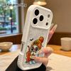 Phone Case: 2D flat design suitable for iPhone 18 17 16 15 14 13 Pro protective case, unisex, cute ghost BOO, Christmas and Halloween gift