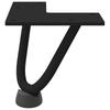 Hairpin Legs for Coffee Table 4 pcs Black 10 cm Solid Steel