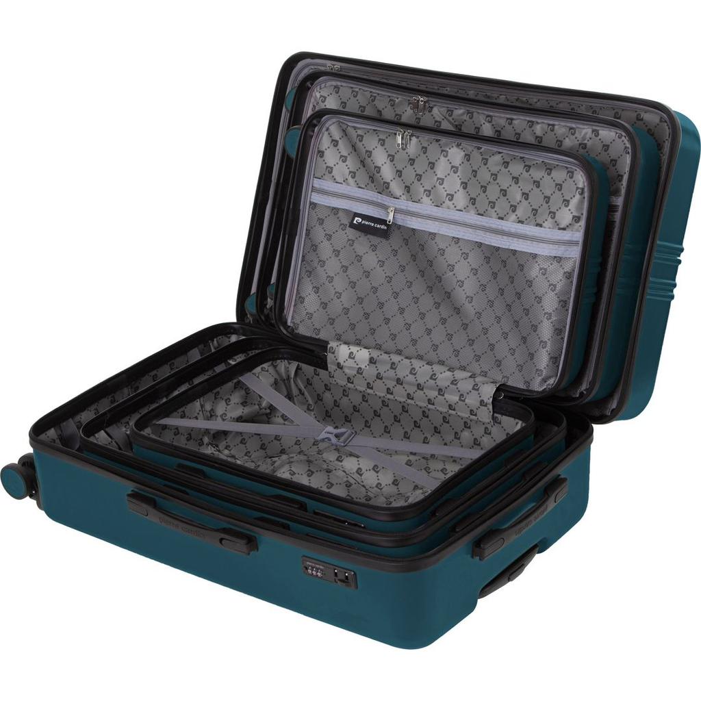 VALISE CABINE 50 CM BLEU PETROLE SATURN