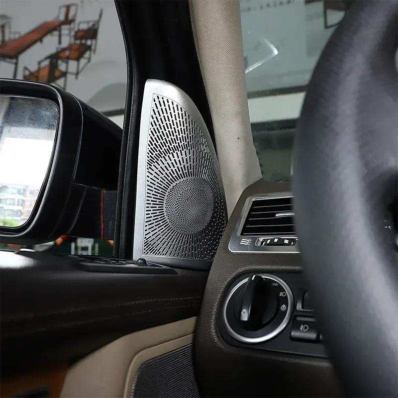 Для Land Rover Range Rover Sport L320 2010-13 Нержавеющая сталь Накладка-стикер на крышку твитера аудиодинамика двери автомобиля Автоаксессуары