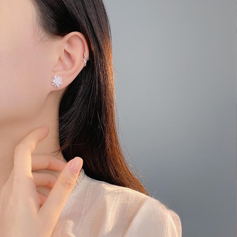 Серьги Sweet Flower для женщин, модные новые нишевые серьги высокого класса