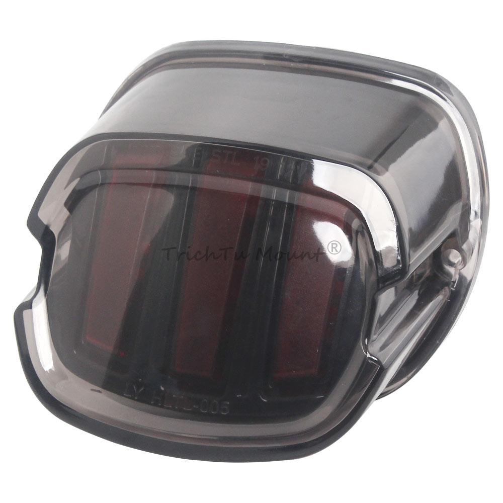 Motorcycle Part LED Light Brake Tail Light Turn Signal License Plate Lamp Taillight For Dyna Super Glide Custom FXDC/I 2005-2014