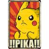 Классическая жестяная табличка с рисунком Pokemon для гостиной, клуба, бутика, декор