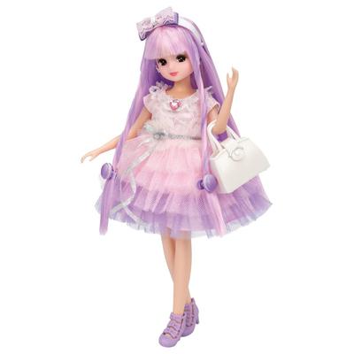 TAKARA TOMY Платье Радужный Кюн Керл Розовый Плей Для детей от 3 лет Платье Ликка-чан, Набор, Комплект, Игрушка для переодевания,