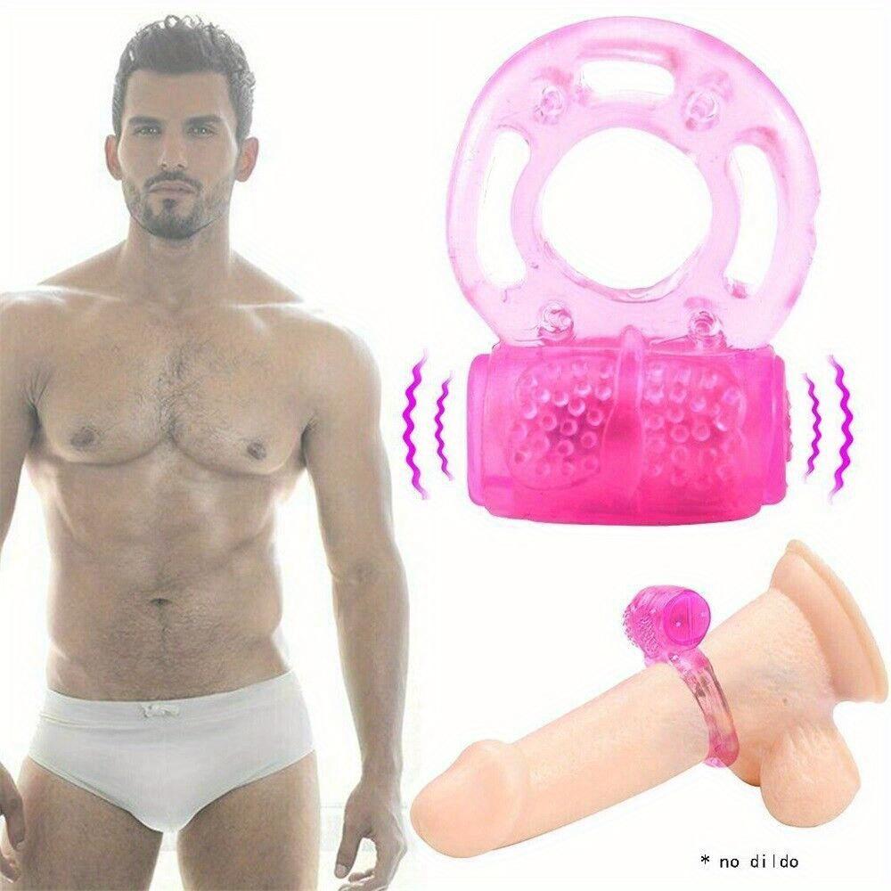 1pc Male Vibrating Cock Ring Penis Vibrator, Waterproof Couple Sex Toys Clit Orgasm