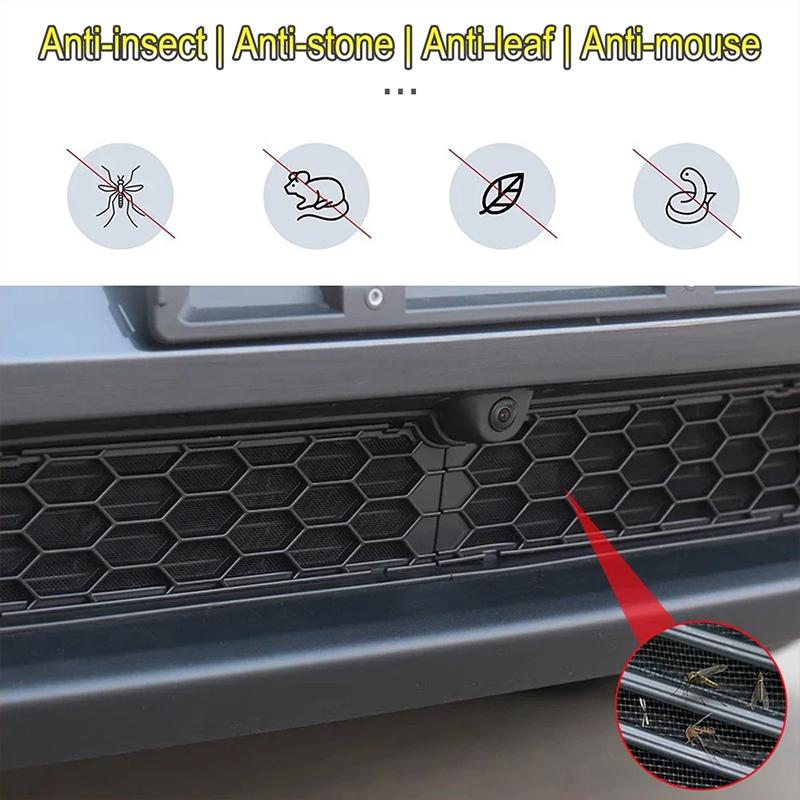 For Tesla New Model YL 2026 Launch 6-seater Version Lower Bumper Anti Insect Net Anti Dust Proof Inner Vent Grille Cover