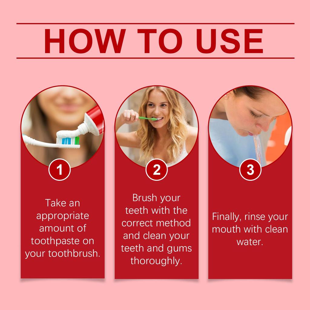 Oralhoe Probiotic Toothpaste Gently Cleans and Cares for Your Teeth To Reduce Stains for Long-lasting Oral Care.