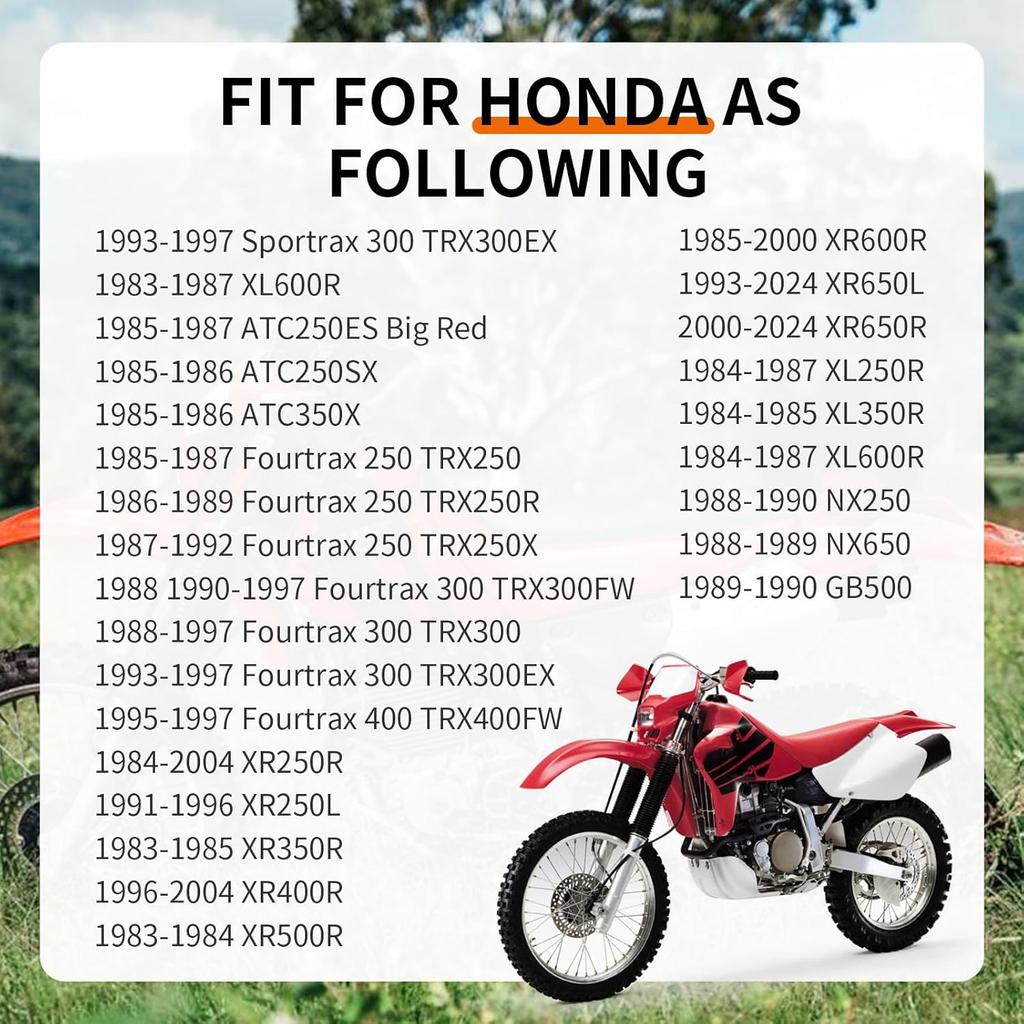 Oil Filter & Spring O-Ring For Honda Fourtrax Sportrax TRX 250 300 400 XR XL NX 250 350 400 500 600 650 1985-2024