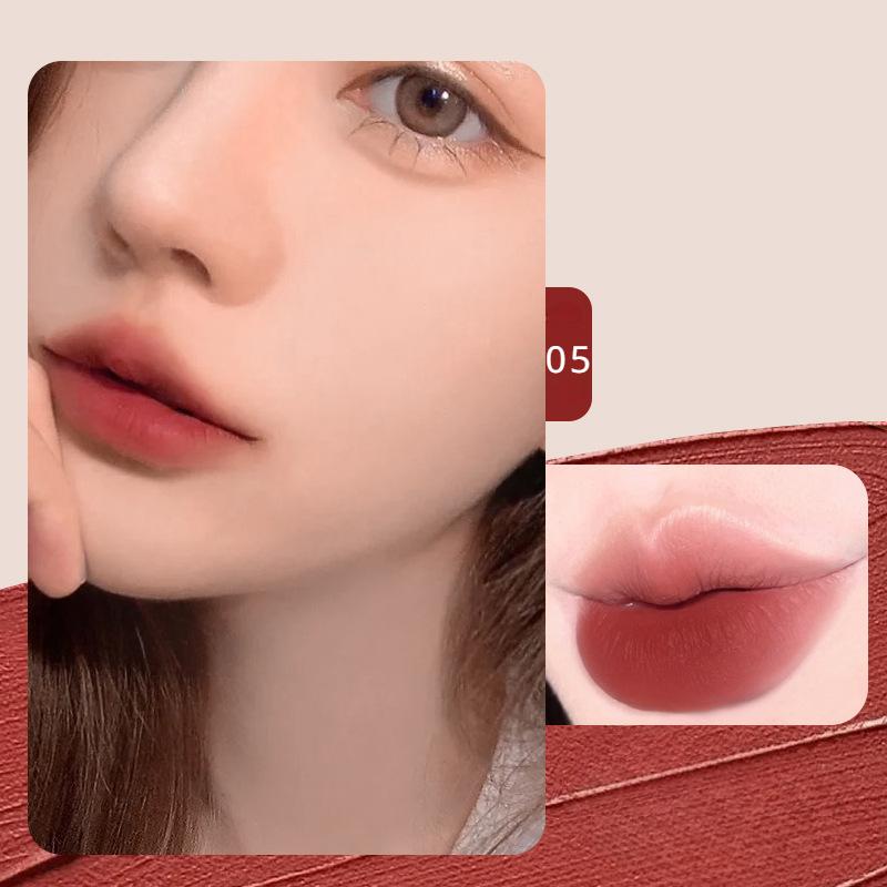 HEY.YUE Air Soft Matte Velvet Отбеливающая помада естественно нелипкая и не легко прилипает к грязи для губ