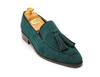 Lavantano Long Tassel Loafers - Blue Green