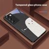 Любовь Черный И Для Y72 33S 11 03 36 96 Lite 35 16 Iqoo 12 V40 SE 5G 29 40 21 30 X80 Pro Vivo Закаленное Стекло Чехол для Телефона Черный