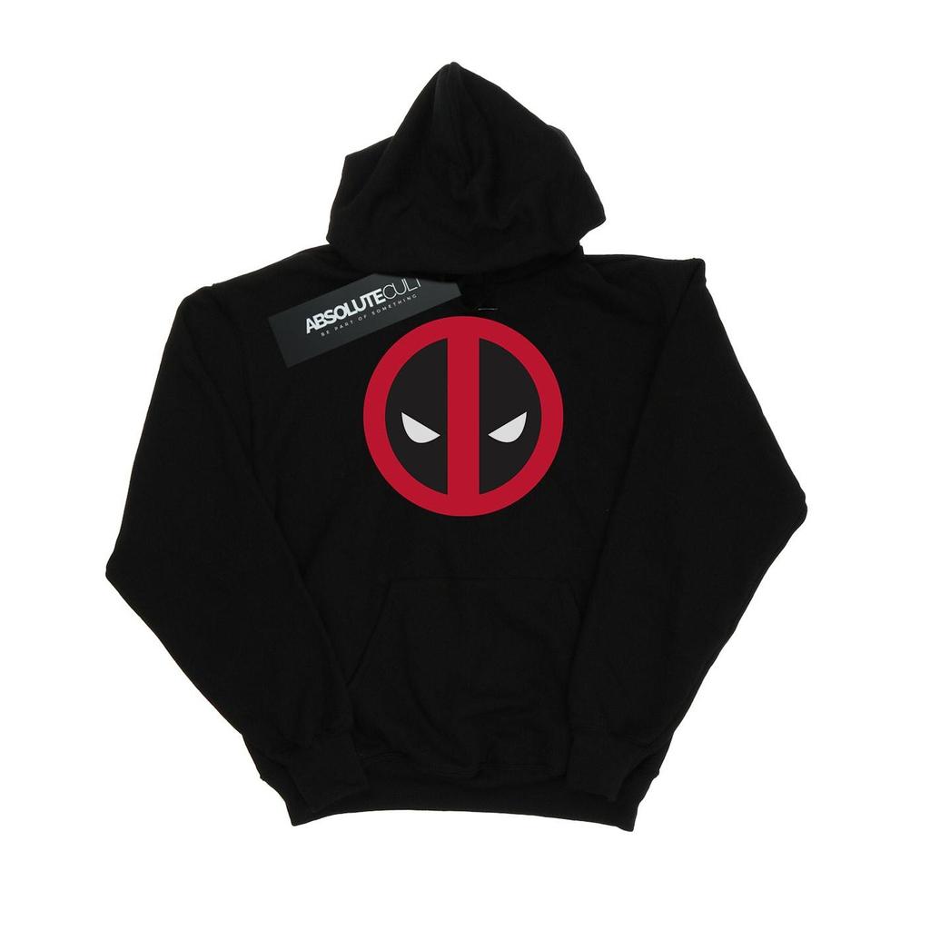 Marvel Womens/Ladies Deadpool Large Clean Logo Hoodie
