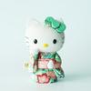 Hello Kitty Hello Hello Toko Wooden Beckoning Kakinuma Doll (standing) [Green] Kitty, Kitty, Kitty, Doll, Kakinuma, Doll, Cat,