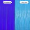 Metallic Tinsel Foil Fringe Curtains Colorful Iridescent Tinsel Streamer Backdrop Decor