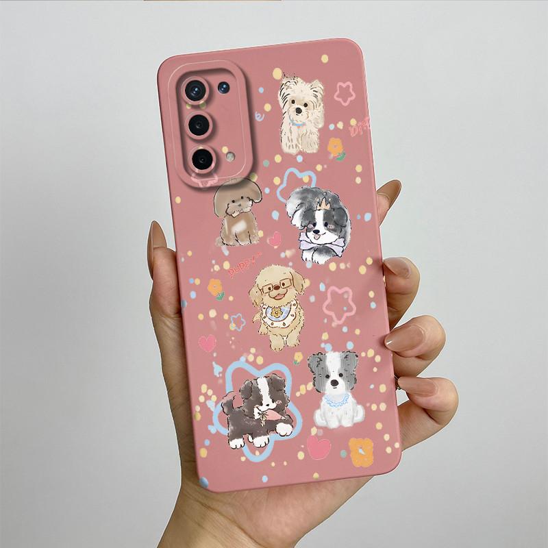 For OPPO A74 5G A54 5G Case A93 5G Capa Silicone Soft Phone Funda CPH2197 CPH2195 CPH2263 Painted Printed Protective Back Cover