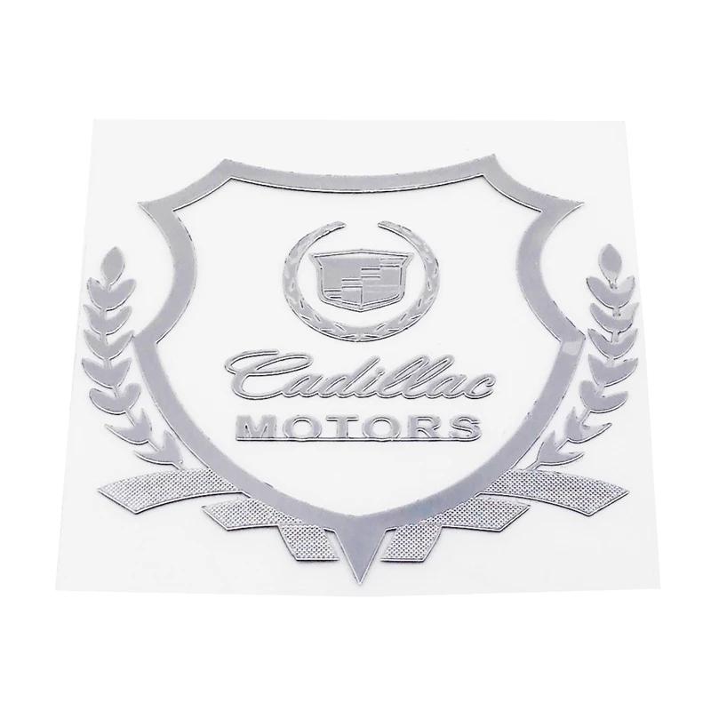 1pc Car Window Badge Sticker Rear Trunk Emblem Decals Decoration for Cadillac ATS BLS CT4 EXT SLS SRX STS XTS Escalade Deville