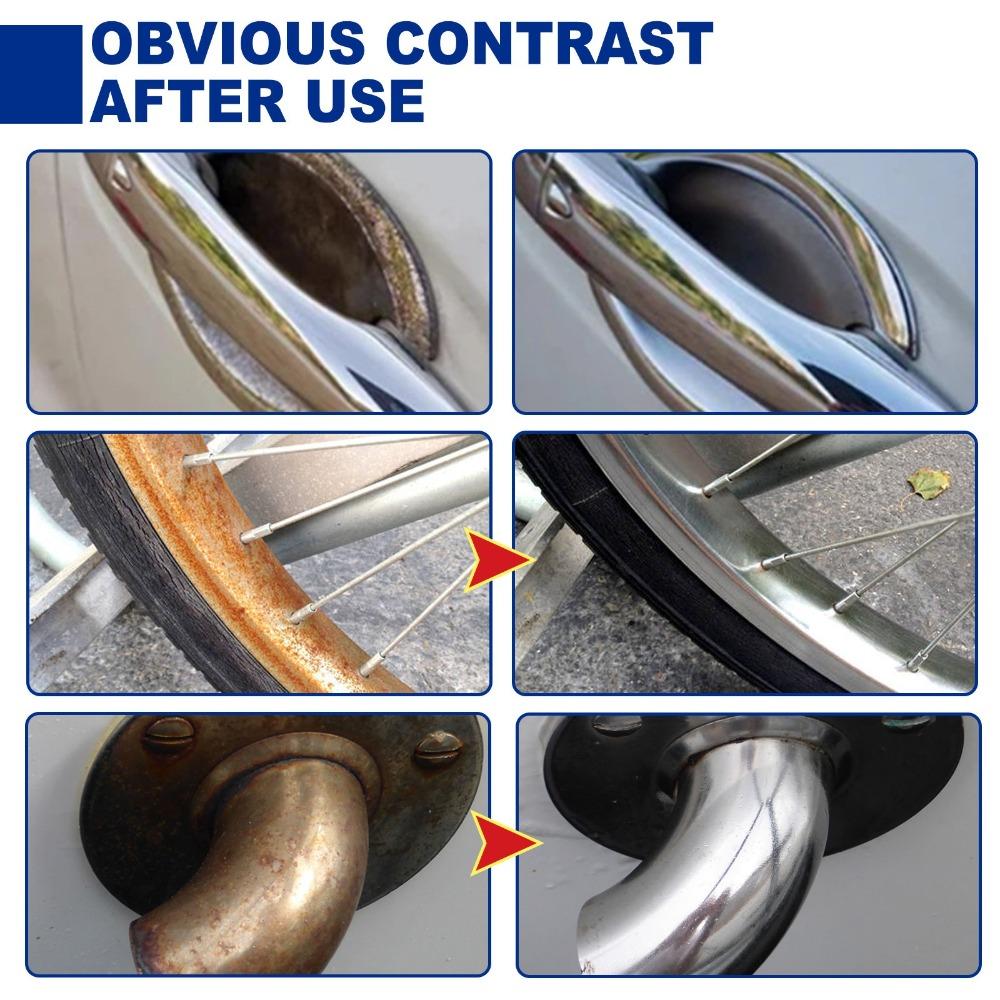 Некоррозионный очиститель ржавчины для мотоциклов 30 мл Удаление ржавчины с тормозных дисков Обслуживание транспортного средства