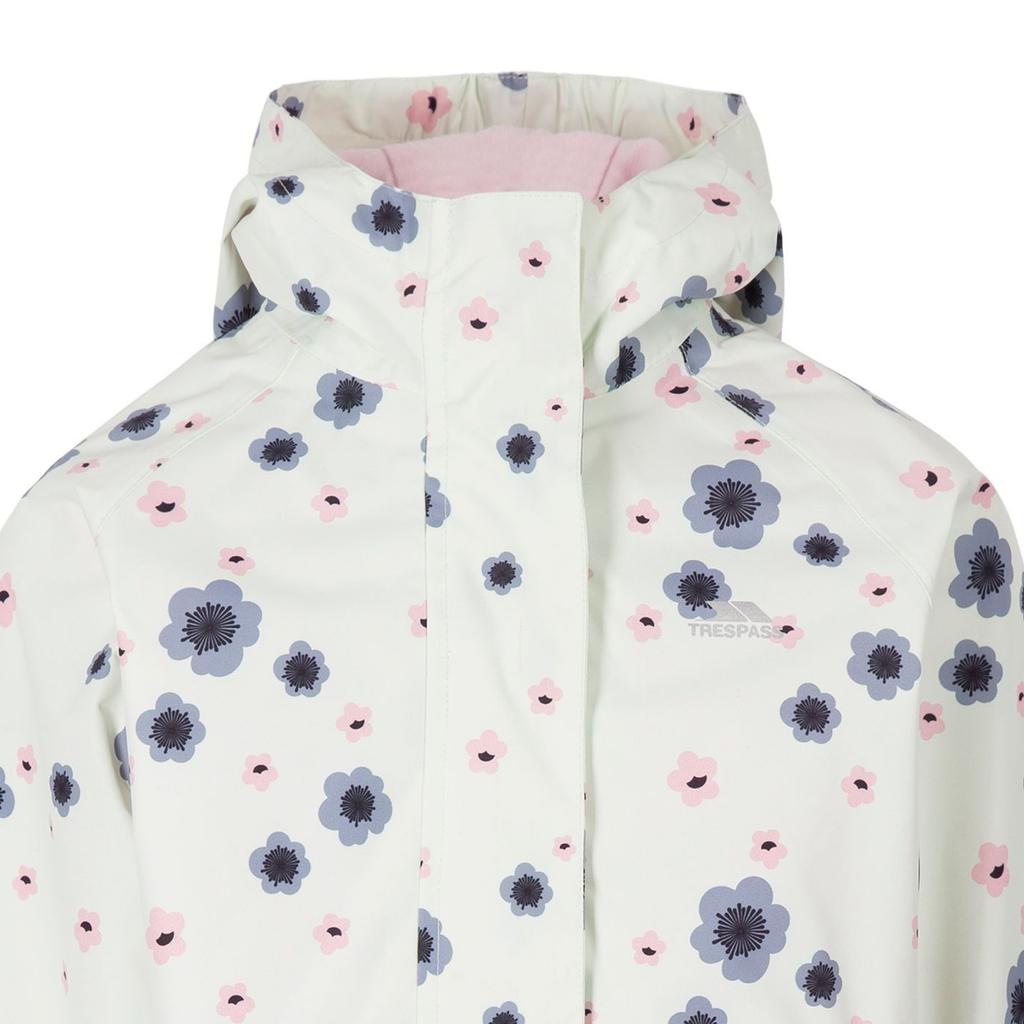 TRESPASS Childrens Girls Hopeful Waterproof Rain Jacket