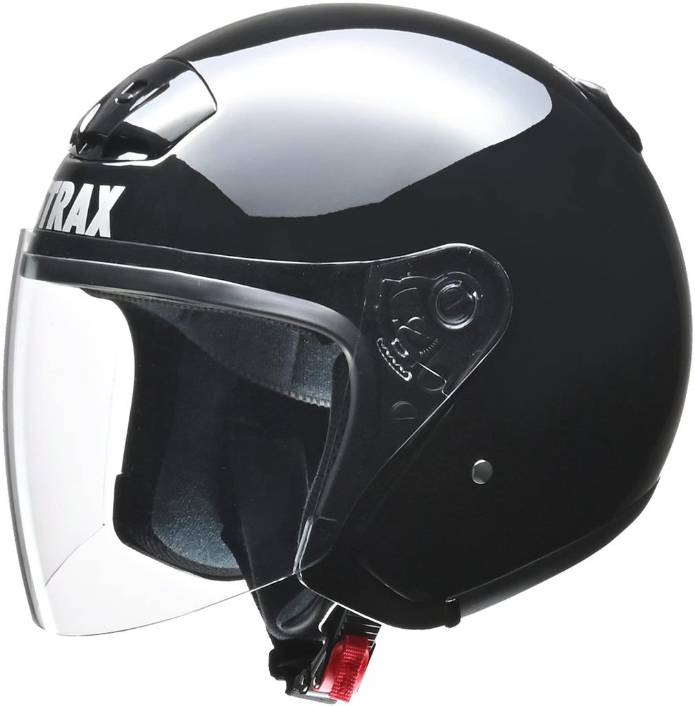 LEAD Motorcycle Helmet Jet STRAX Black BIG Less Than SJ-4 63~64cm