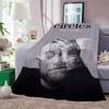 Rapper M-Mac Miller Throw Lightweight 240g Flannel Blanket Soft Skin-friendly for Summer Cooling