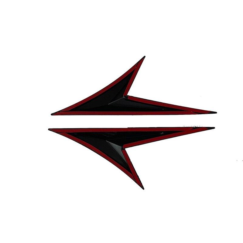 1 Pair Car Side Wing Air Flow Fender Sticker Cover Decoration for Honda Hyundai Toyota Bmw Universal Auto Styling Accessories