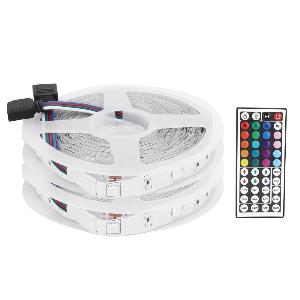 300 светодиодных лент 10 м цветные RGB ленты с регулируемой яркостью 12 В для наружного декора