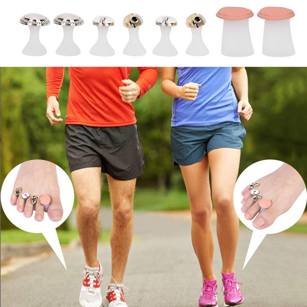 8 Pcs Non-slip Pedicure Toe Dividers Soft Silicone Reusable Toe Dividers Home Use