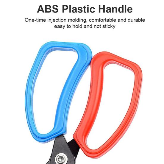 Рыболовные плоскогубцы Захват Металлический зажим для контроля рыбы Щипцы с эргономичной ручкой Конструкция когтя с 3 зубьями Портативный зажим для контроля рыбы