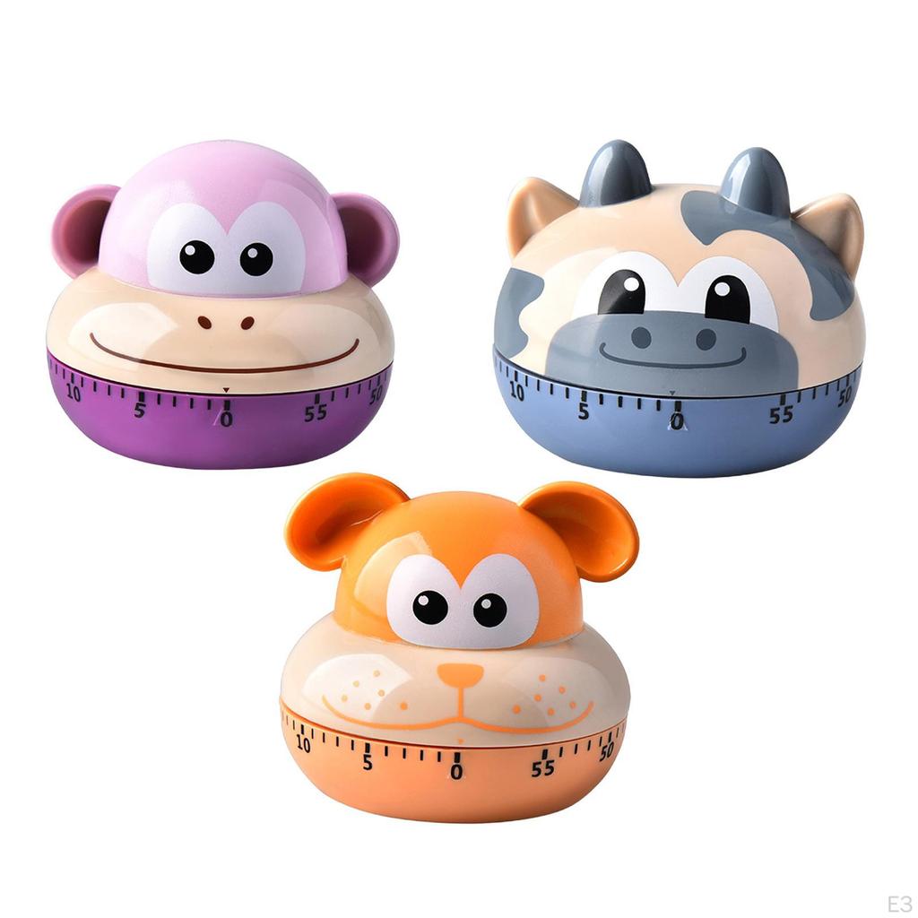 Adorable Animal Kitchen Timer - Fun Countdown Tool for Cooking and Baking