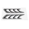 3D Shark Gills Waterproof Flow Fender Decor Car Stickers Vent Air Decals
