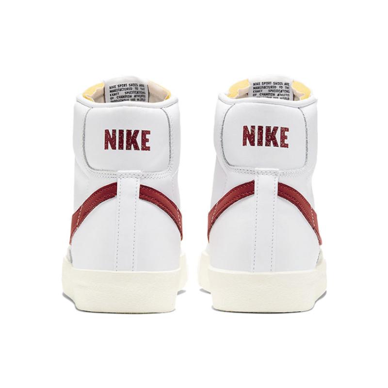 Nike Blazer Mid 77 Brick Red Sneakers Skateboard Shoes BQ6806-102