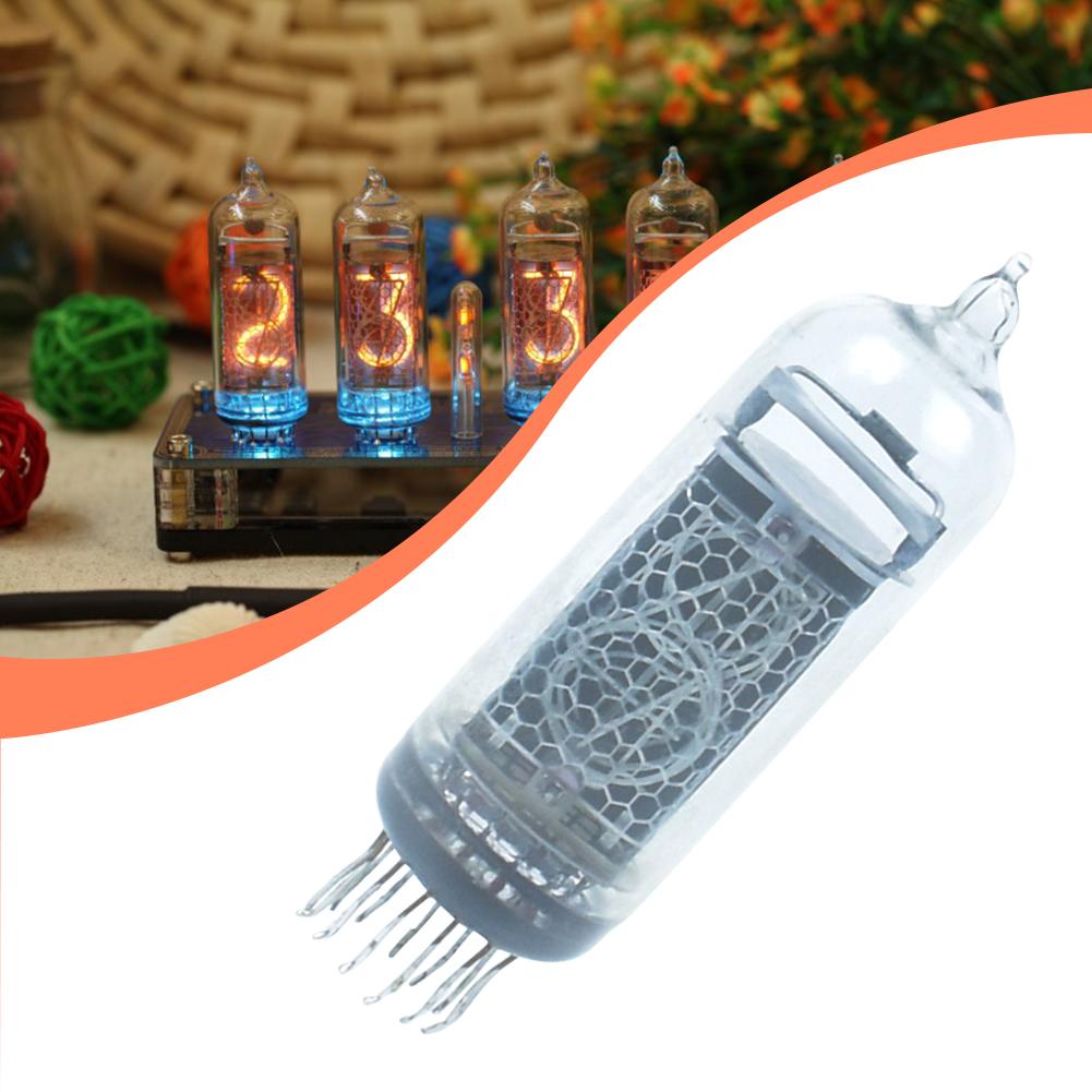 IN-14 Glow Tube IN14 Nixie Tubes DIY Glow Digital Tube Visual Effects Digital LED Clock Tube for Electronic Tube Clock