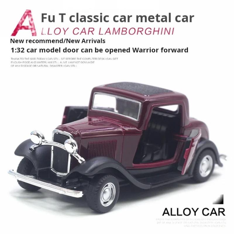 1/32 масштаб литой под давлением классический Ford Mustang GT 1967 GT500 винтажная модель классическая игрушечная машинка с инерционным механизмом миниатюрная копия транспортного средства детский подарок